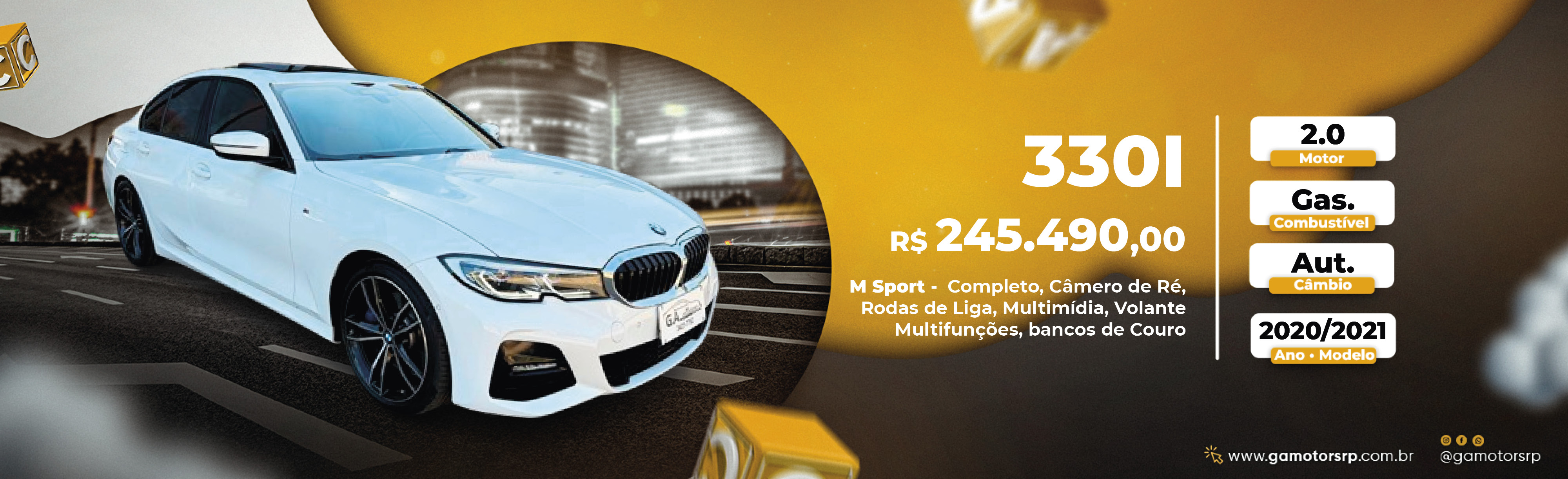 330i Branco 21 GGB-4C96