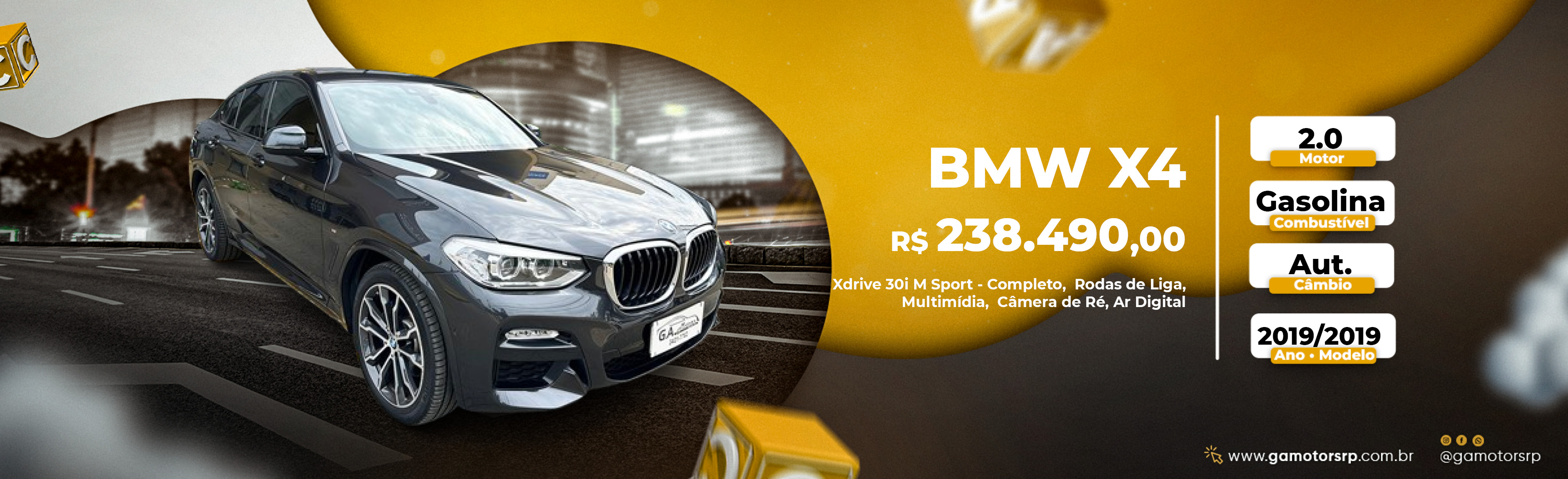 X4 Cinza 19 - CTR-2407
